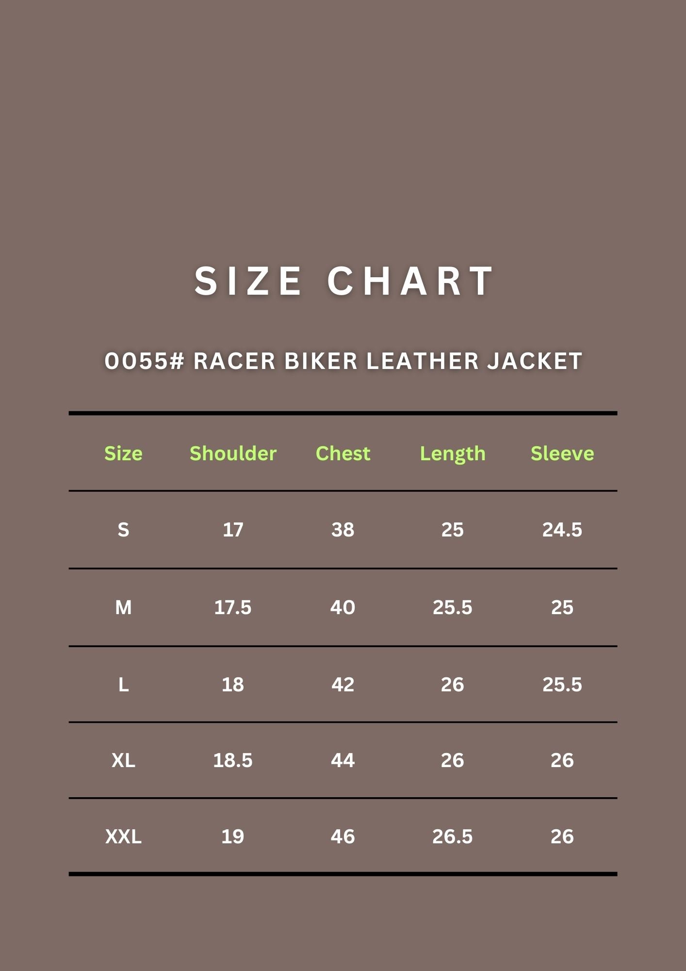 RACER BIKER LEATHER JACKET