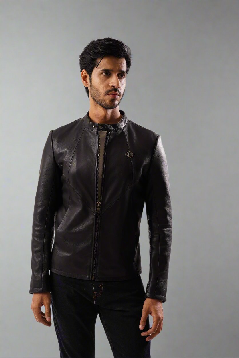 CROSS STICH - LEATHER JACKET