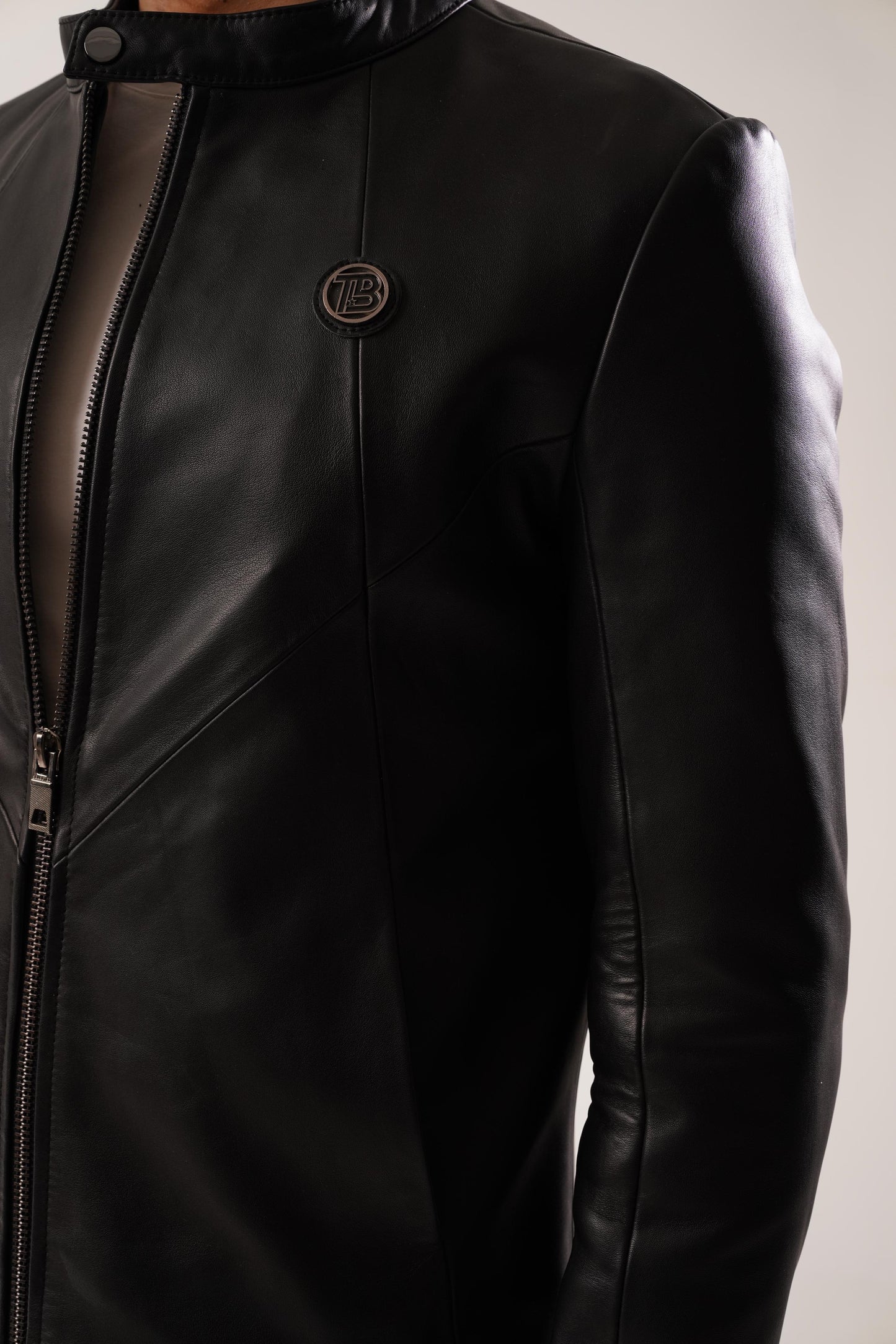 CROSS STICH - LEATHER JACKET