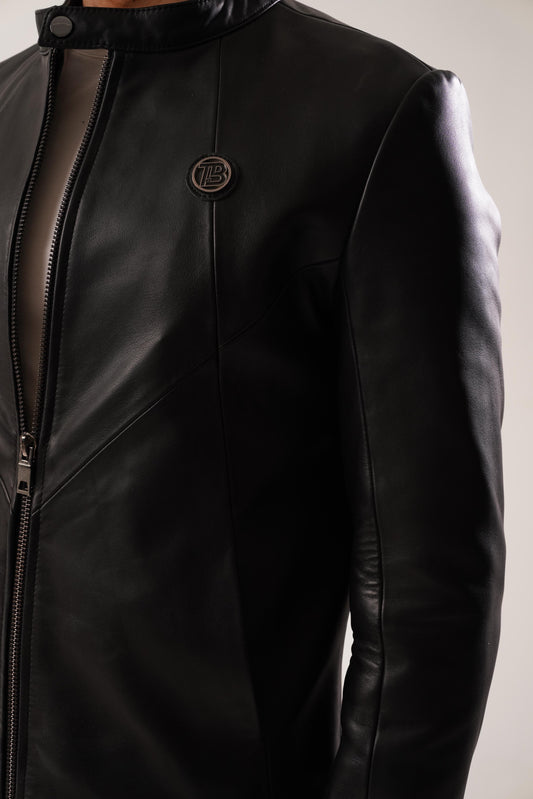 CROSS STICH - LEATHER JACKET