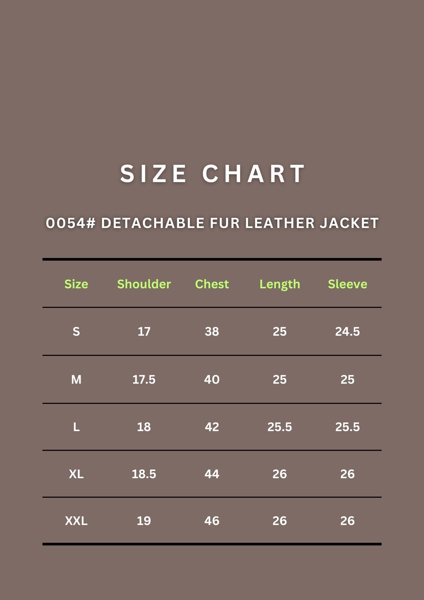 DETACHABLE FUR LEATHER JACKET